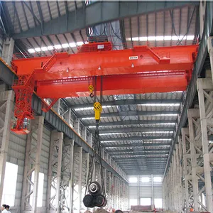 Customized 5 Ton 10 Ton 20 Ton Bridge Crane Electric Hook Lifting For Construction Double Beam 30 Ton Overhead Crane