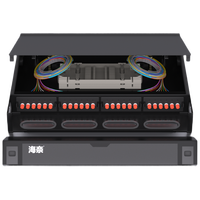 Panneau de brassage à fibre optique 1U 19 pouces monté en rack 24 ports 24 cœurs avec boîtier FC anti-poussière Équipement à fibre optique 24 ports