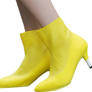 MUYULINS vente en gros de housses de pluie imperméables épaissies, protège-chaussures pour femmes - Product Image 5