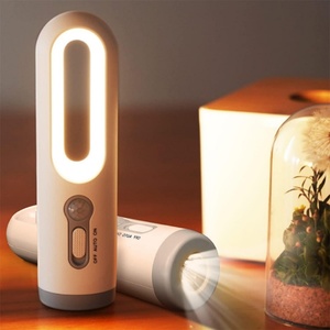 ไฟฉายเซ็นเซอร์ตรวจจับความเคลื่อนไหวแบบชาร์จไฟได้สำหรับห้องน้ำ ห้องนอน ห้องสุขา บันได ทางเดิน - Product Image 1