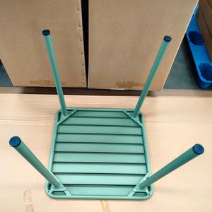 <span class=keywords><strong>Mesa</strong></span> de hierro de <span class=keywords><strong>alta</strong></span> calidad, marco de Metal, <span class=keywords><strong>mesa</strong></span> de comedor al aire libre, hogar, restaurante, café, Patio, Bistro, <span class=keywords><strong>mesa</strong></span> de cena cuadrada - Product Image 3