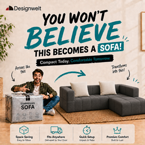 Sofá Modular en Forma de L, Personalizable de Fábrica, con Esponja y Tela, Reclinable sin Estructura, para Sala de Estar - Product Image 2