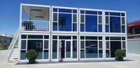 Maison préfabriquée isolée en kit pour l'hébergement des travailleurs
