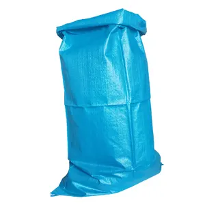 Saco laminado bopp para embalagem, saco de embalagem de arroz tecido, 50kg