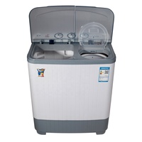 Lave-linge portable 2-en-1, capacité de lavage 5 kg et essorage 3 kg, idéal pour le camping, les dortoirs, les appartements, les chambres universitaires