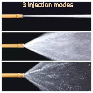 זרבובית צינור פליז טהור עבור אקדח ספריי בלחץ גבוה עם תבניות ספריי משתנות באיכות גבוהה מכונית לשטוף - Product Image 6