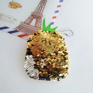 Dompet kecil lucu untuk wanita, gantungan kunci payet pergelangan tangan dompet koin tas tangan payet ritsleting - Product Image 5