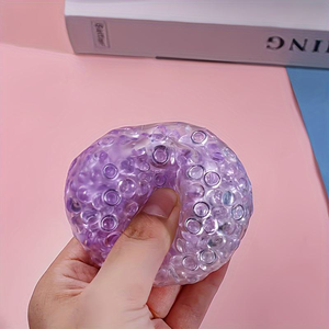 Juguete Blandito Ultra Suave con Degradado Glaciar, Bola de Perlas Blandita, Juguete para Entrenamiento de Fuerza de Manos, Sonido ASMR Relajante - Product Image 3