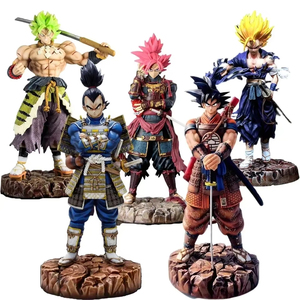 Hot Sale Statua Action Figure PVC Guerriero da 30 cm con Goku, Vegeta, Gogeta, Vegetto, Gohan, Buu - Derivati Anime - Product Image 2