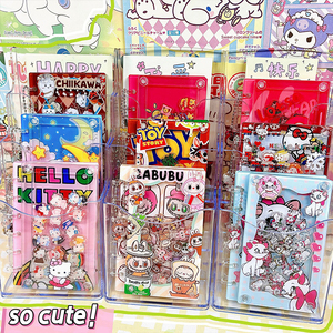 Tùy Chỉnh Acrylic Lắc Máy Tính Xách Tay Kawaii Phim Hoạt Hình Tự Làm Trong Suốt Bìa Loose-Leaf Dễ Thương Cá Nhân Acrylic Collector Cuốn Sách - Product Image 2
