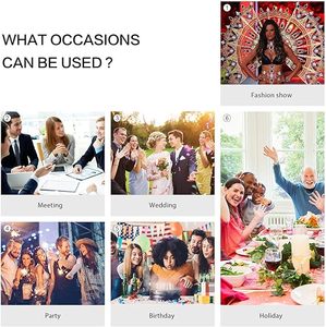 Pelucas de Encaje Frontal Sintéticas Transparentes de 32 Pulgadas de Mezcla de Cabello con Baby Hair - Product Image 4