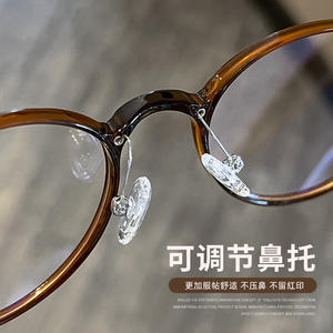 Lunettes de vue pour femmes Danyang à monture ronde 1143, ultra légères en plastique et acier, monture étroite, pour prescriptions élevées, lunettes de myopie - Product Image 3