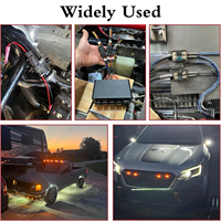 Kit de connecteurs électriques étanches 1-6 broches IP68 12A pour camions, voitures et quads, 352/708 pièces, pour bornes de câblage