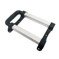 Poignée de chariot rétractable LH-008, poignée large de rechange pour bagages, pour grands valises de voyage et flight cases industriels