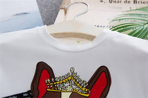 T-shirt pour chien Ali Princess Extra Clothes avec impression à Melaka et pantalon de jogging personnalisé en gabardine - Product Image 2