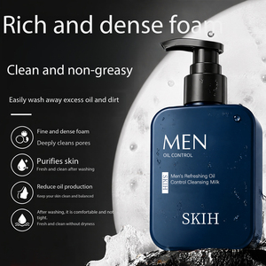 <span class=keywords><strong>Limpiador</strong></span> <span class=keywords><strong>Facial</strong></span> para Hombres en Crema, Limpieza Profunda Química, Control de Grasa, Eliminador de Puntos Negros, Suave, No Reseca la Piel - Product Image 3