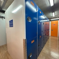 Unité de stockage miniature en acier moderne de taille personnalisée avec structure en acier au prix d'usine