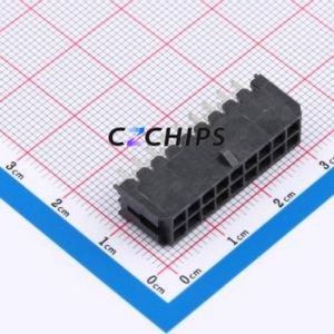 WAFER-MX3.0-18PZZ Wire-to-Board Pin Header Through hole Component (THT),P=3mm Connector 2x9P 3mm Through Hole Micro-Fit (MX 3.0) - Product Image 1