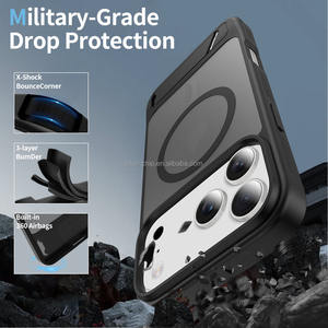 <span class=keywords><strong>Coque</strong></span> de téléphone à sublimation <span class=keywords><strong>incassable</strong></span> antichoc Girlish Matte avec béquille Design magnétique pour <span class=keywords><strong>Iphone</strong></span> 16 17 Pro Max - Product Image 2