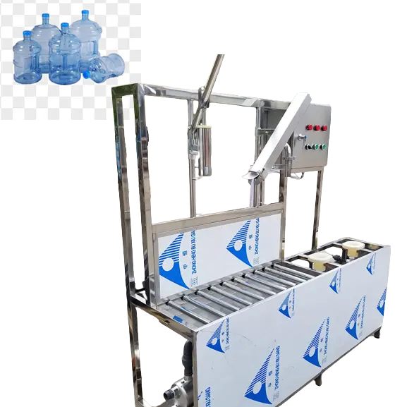 Nieuwe Ontwerp Kleine Vloeistoffen Vulmachine Met Fabrieksprijs Voor Water 3 Gallons/Water Wassen Vulling Capping Machine