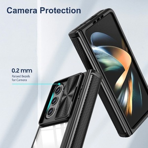 Fournisseur d'usine Clear Armor Phone Case avec couvercle d'objectif de curseur de caméra pour Samsung pour Galaxy Z Fold 6/5 Mobile Accessory - Product Image 4