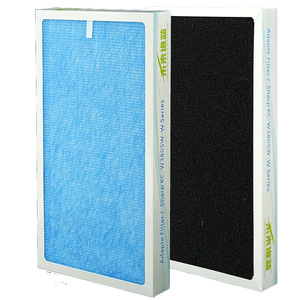 ชาร์ปเครื่องฟอกอากาศ 450x249x49 มม. HEPA คอมโพสิตสำหรับ KC-W380SW-W Z380SW WG605 BB60 WE61 - Product Image 4
