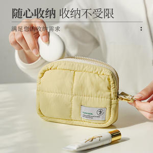 Bolsa de Aseo Rectangular de Algodón para Viaje, 100% Algodón, Impermeable, Organizador para Viajes - Product Image 3