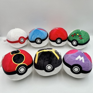 Populaire Peluches Pokémon Ball de 4 pouces (10 <span class=keywords><strong>cm</strong></span>) en gros, Jouets porte-clés en <span class=keywords><strong>peluche</strong></span> de personnages de dessins animés, Mini poupées pour machine à griffes - Product Image 2