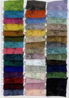 Tissu en velours et mousseline imprimé camouflage YX1615, tissé, léger et texturé, pour vêtements de mode