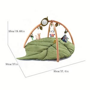 <span class=keywords><strong>Konig</strong></span> Kids OEM ODM Nuevo diseño Manta de hojas Juguetes para bebés recién nacidos Estera de gimnasio para bebés Estera para gatear para bebés Esteras para juegos - Product Image 3