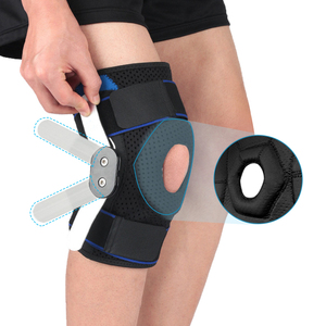Genouillère Orthopédique Ajustable et Respirante avec Stabilisateurs Latéraux pour Soulagement de la Douleur Arthritique et Protection de la Rotule - Product Image 1