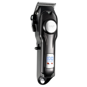ชุดอุปกรณ์ตัดผมมืออาชีพแบบชาร์จไฟได้ พร้อมจอแสดงผลดิจิตอล - Product Image 4