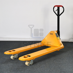 Chariot transpalette manuel, capacité de charge 5500 lb, fourches 48L x 27W pouces, manutention pour entrepôt, portée de levage de chariot élévateur - Product Image 2