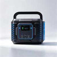 Centrale Électrique Portable 300W en Gros, Générateur Solaire à Onde Sinusoïdale Pure MPPT 72000mAh avec Voiture et Lampe Torche pour le Camping en Plein Air