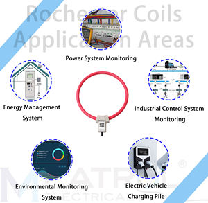 Rogowski cuộn dây thăm dò MRC-36 linh hoạt chia lõi hiện tại biến áp không khí-lõi công nghiệp hiện tại cảm biến - Product Image 5