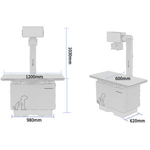 Sistema de Radiografía Digital Veterinaria IN-32KW-P con Detector de Panel Plano de 17x17 Pulgadas y Tubo de Rayos X - Product Image 6