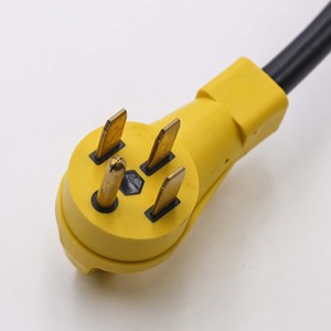 Bộ Chuyển Đổi Máy Phát Điện RV 50 Amp Sang 30 Amp, L14-30P 4 Chấu Đầu Cắm Đực Cho 14-50R Đầu Cái Có Tay Cầm - Product Image 1