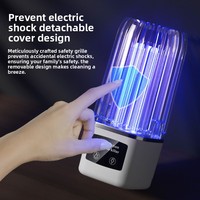 Lampe anti-moustiques électrique rechargeable USB pour la maison et l'extérieur, répulsif moustiques transfrontalier pour chambre à coucher