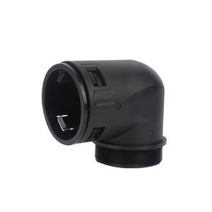 Connecteur Électrique Corrugué Étanche Type M Wtrees en Nylon Plastique, Adaptateur à Fixation Rapide à 90 Degrés pour Tuyau - Product Image 5