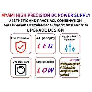 MYAMI MY-K3030E 30V 30A Regulated Dual Double Channel Power Supply Single with Cooling Fan Overload Protection for <strong>Industry</strong> - Product Image 3