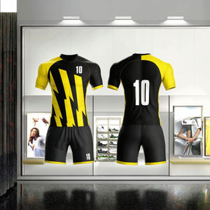 เสื้อฟุตบอลคุณภาพสูง ชุดยูนิฟอร์มแบบกำหนดเอง ดีไซน์ล่าสุด แห้งเร็ว น้ำหนักเบา - Product Image 3