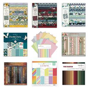 แพ็กกระดาษสมุดแพ็คกระดาษตกแต่งสมุดแพ็คกระดาษตกแต่งสมุดแพ็คใส่สมุดแพ็คใส่สมุดจดแบบพับ6x6การ์ด - Product Image 1