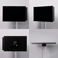 Interruptor Inteligente WiFi con Pantalla Táctil Digital de 10A y 240V, 4 Interruptores para Sistema de Automatización del Hogar KNX PoE, Suministro Eléctrico Estable S9E