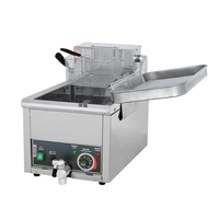 Friteuse électrique à induction en acier inoxydable de haute qualité In-Smart, commerciale et industrielle, avec un grand réservoir de 12 à 80 L, 4,5 à 9 kW, pour la friture de frites