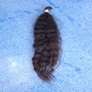 Venta al por mayor 100% extensiones de cabello humano indio crudo sin procesar - Product Image 1