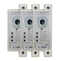 Compteur d'électricité prépayé STS Compteur d'électricité monophasé à rail DIN à clavier divisé prépayé STS avec CIU séparé