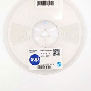 Whole Sale RR3216 1206L6344FT 1206 3216 Resistors Chip Resistors SMD Resistors 6.34Mohm 1% 1/4W Thick Film Resistor - Product Image 1