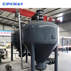 Sophon 500L công nghiệp dày đặc giai đoạn tự động cho ăn máy khí nén truyền đạt Silo bơm bột materi Hệ thống điều khiển băng tải - Product Image 5