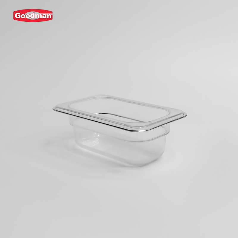 Пластиковый пищевой контейнер PC гастроемкий лоток Gn пищевая сковорода для буфета