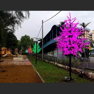 Vente directe usine – Nouveauté : Arbre de Noël artificiel lumineux en résine pour extérieur, 3 m, avec fleurs de cerisier LED IP65 - Product Image 4